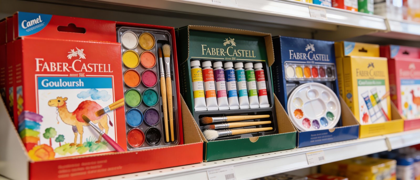 Paint set packaging